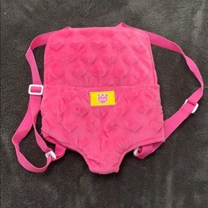 NEw without tags Build-A-Bear Backpack Carrier